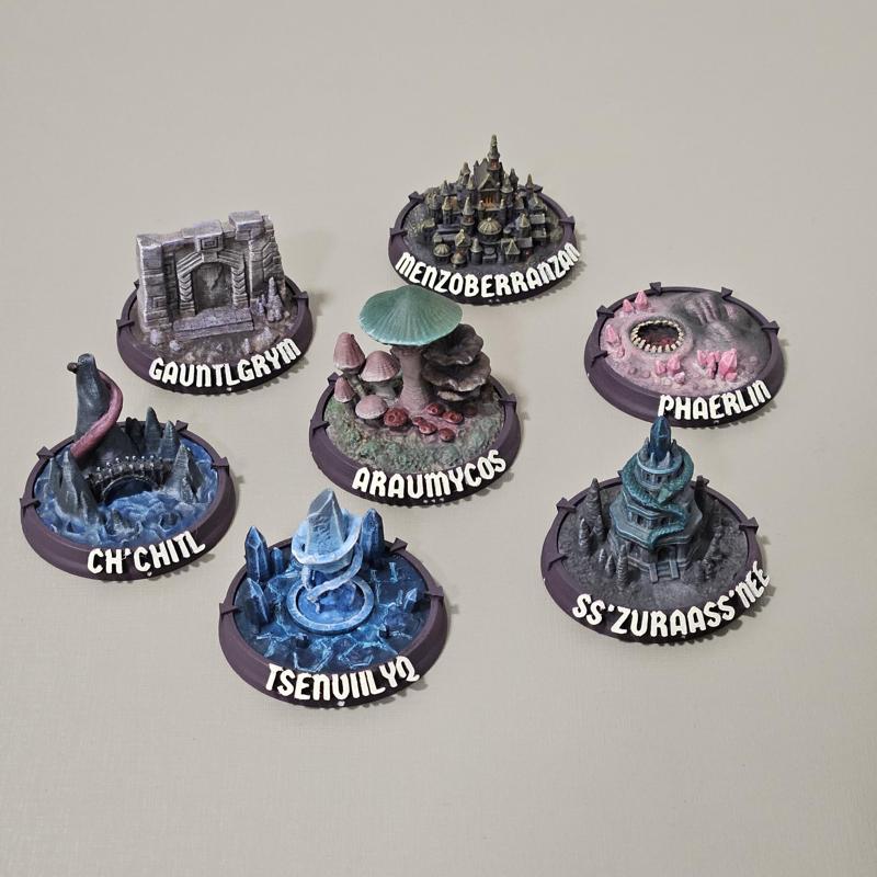 Custom Cities and Locations for Tyrants of The Underdark