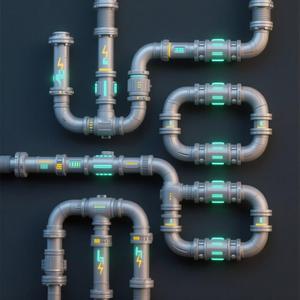 Pipes - Sci-Fi STL Miniatures