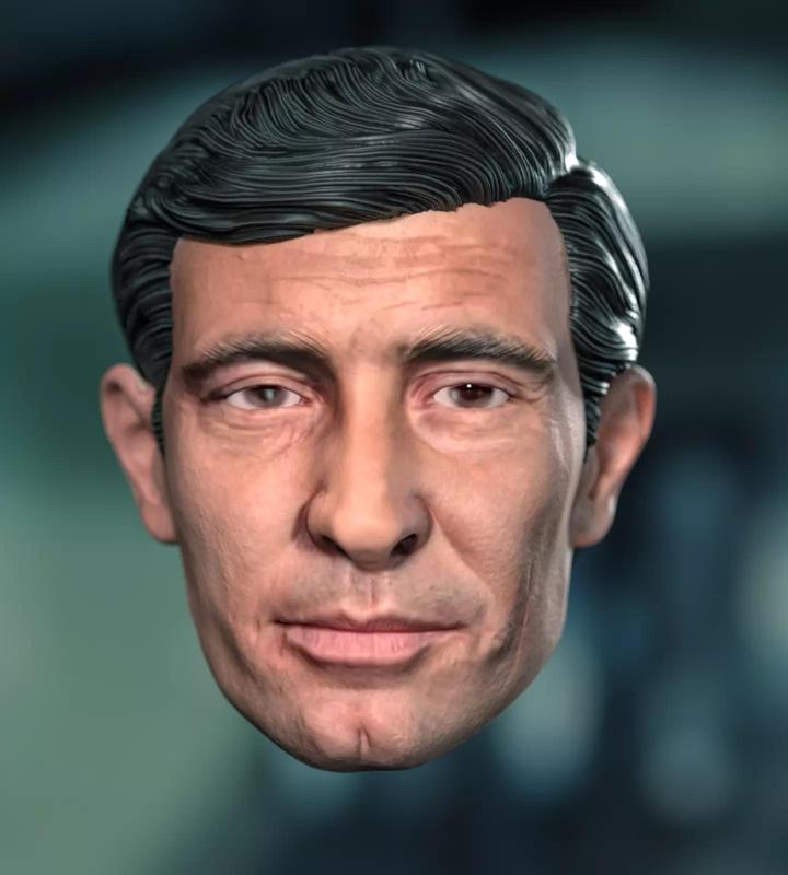 007 James Bond George Lazenby Headsculpt