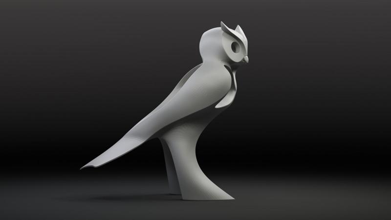 Stylized owl