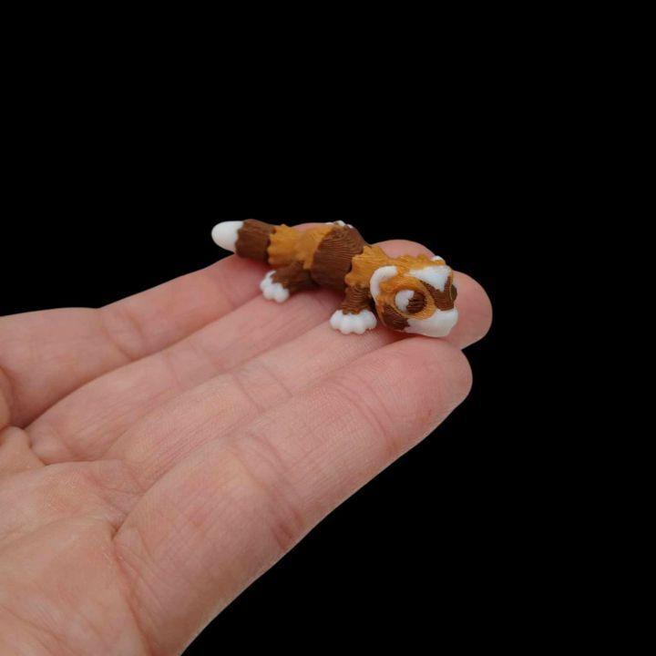 3D Tiny's Mini Ferret Articulated