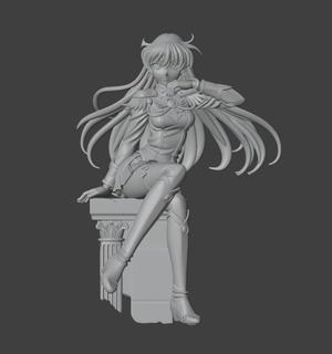 Umi Ryuuzaki Concept Art Magic Knights Rayearth Anime Action