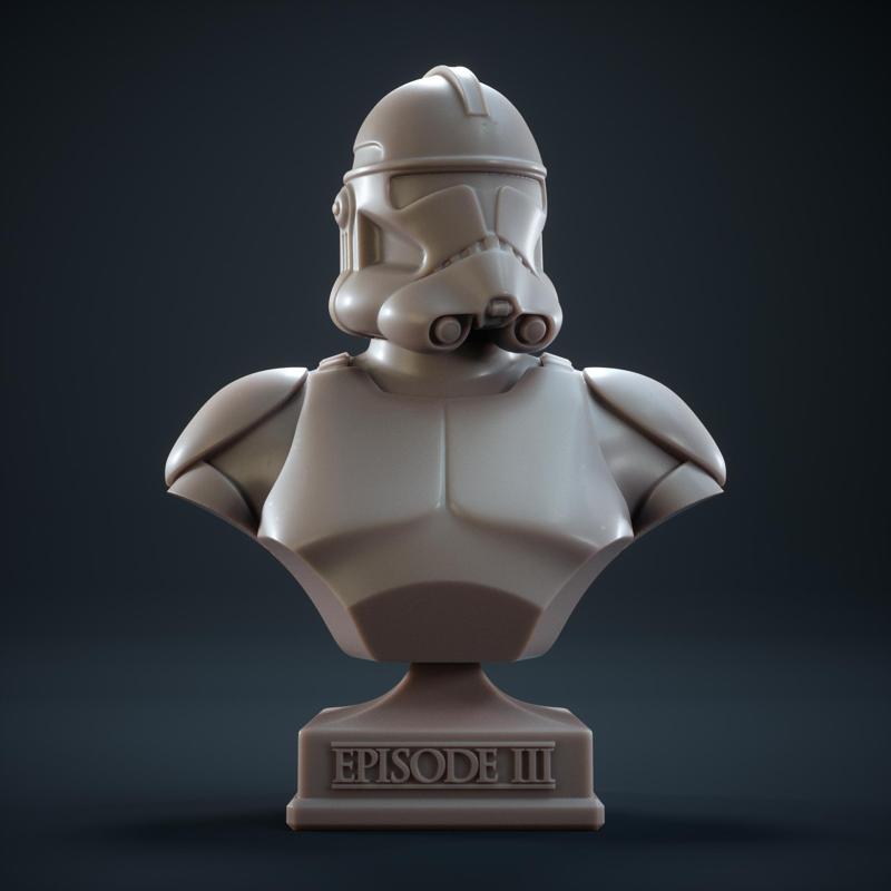 Clone Trooper Phase 2 Bust