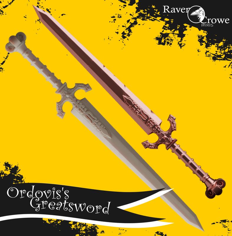 Crucible Knight Ordovis's Greatsword from Elden Ring