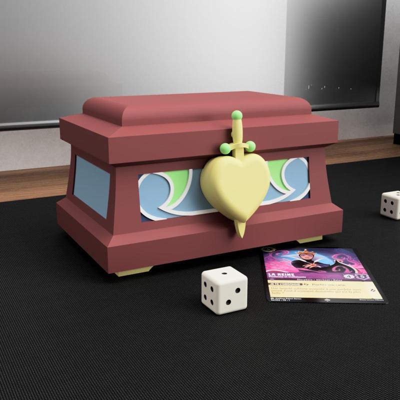 Evil Queen’s Heart Deckbox - Lorcana - TCG