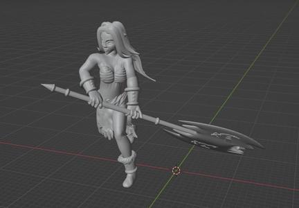 Beatrix The Barbarian Gnome