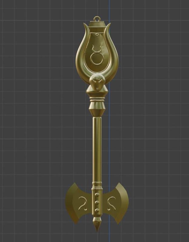 Celestial Key to Taurus – Chiave del Portale del Toro (Fairy Tail inspired)