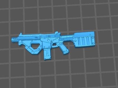 1/12 gi joe classified style rifle/weapon
