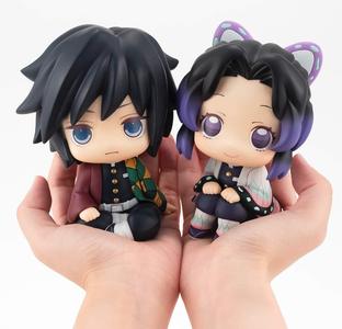 💧🦋 Giyu & Shinobu Chibi - 2 Figure Kawaii Pack from Kimetsu no Yaiba