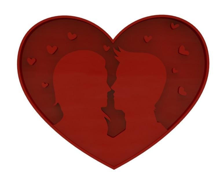 valentine day heart cookie cutter