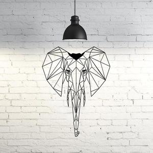 Elephant II Wall Sculpture 2D