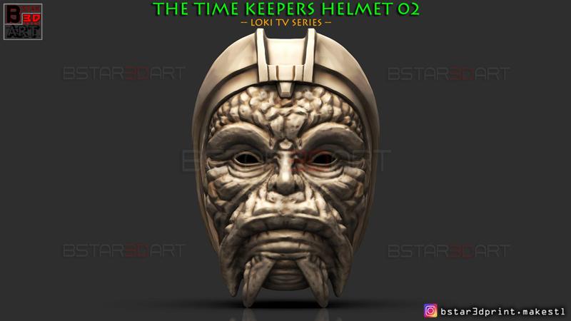 The Time Keeper Helmet 02 - LOKI TV series 2021 - Halloween Cosplay Mask