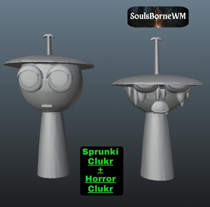 Sprunki: Clukr + Horror Clukr