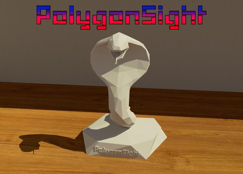 Arbok lowpoly model (Pokemon)