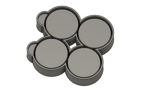 2.5 and 3.5 circle trays