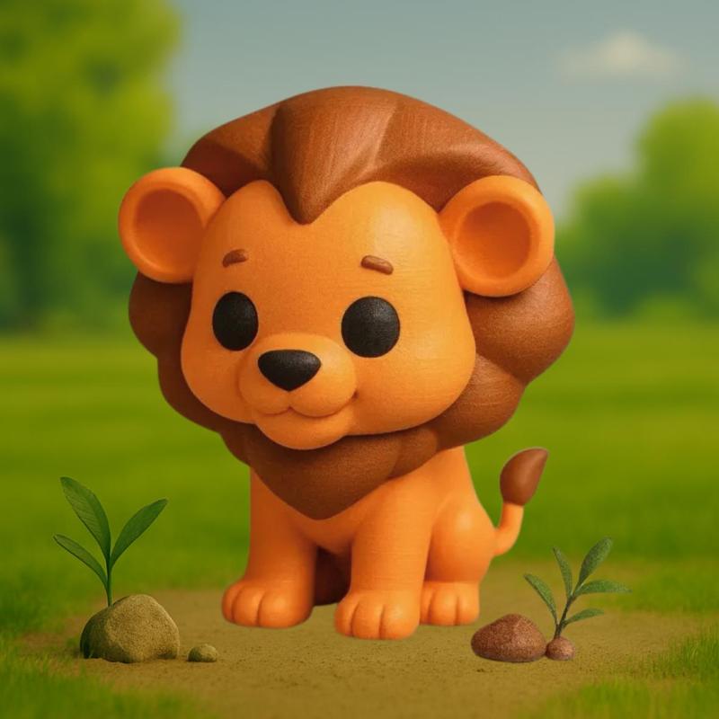 Cute Little Lion