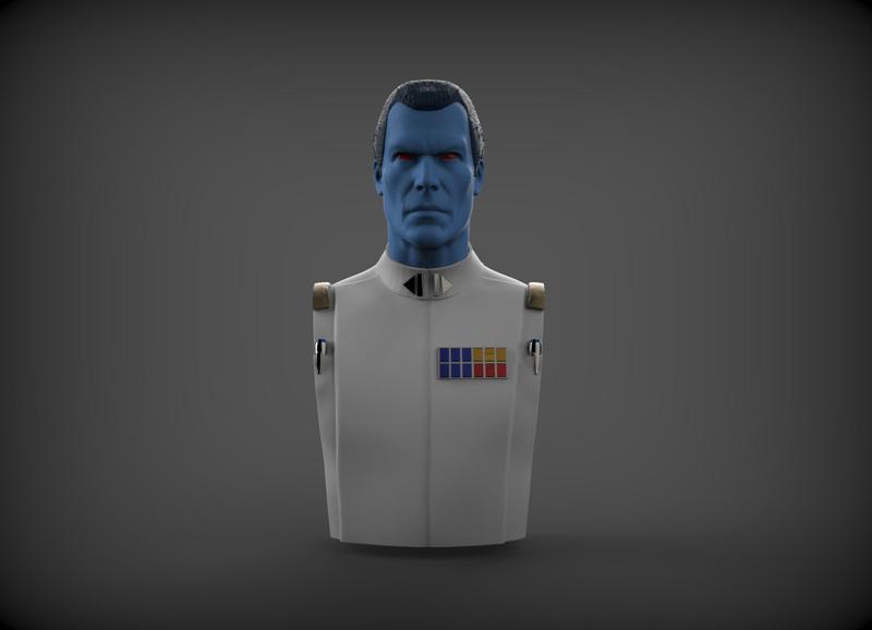 Grand Admiral Thrawn Bust