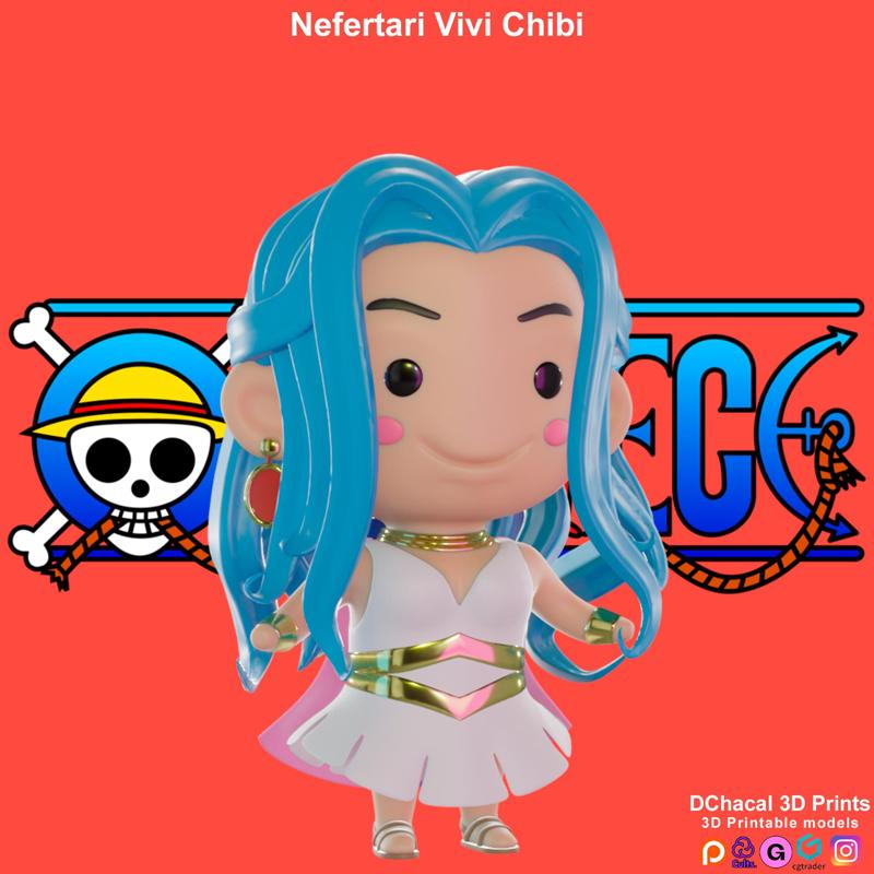 Nefertari Vivi Chibi - One Piece