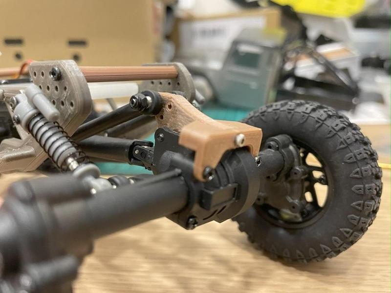 Rear Anti Squat Mount for HobbyPlus CR-18P EVO