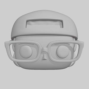 Pop - Head boy cap glasses