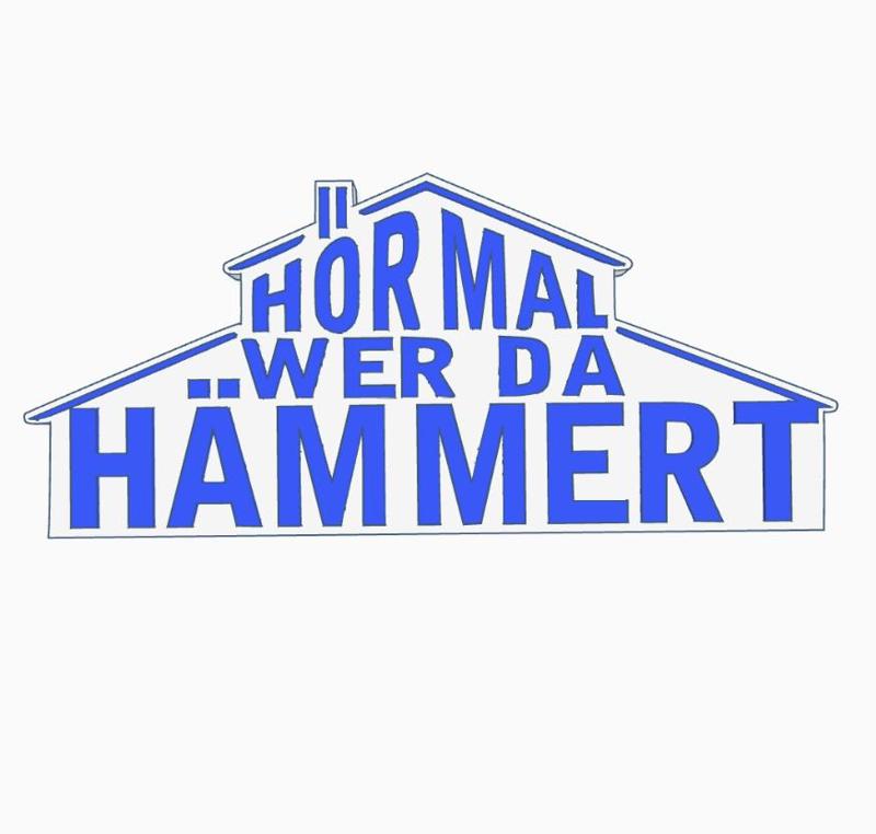 LISTEN TO WHO'S HAMMING Logo Display by MANIACMANCAVE3D