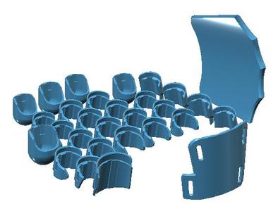 Universal Cosplay Hand Armor Gauntlet