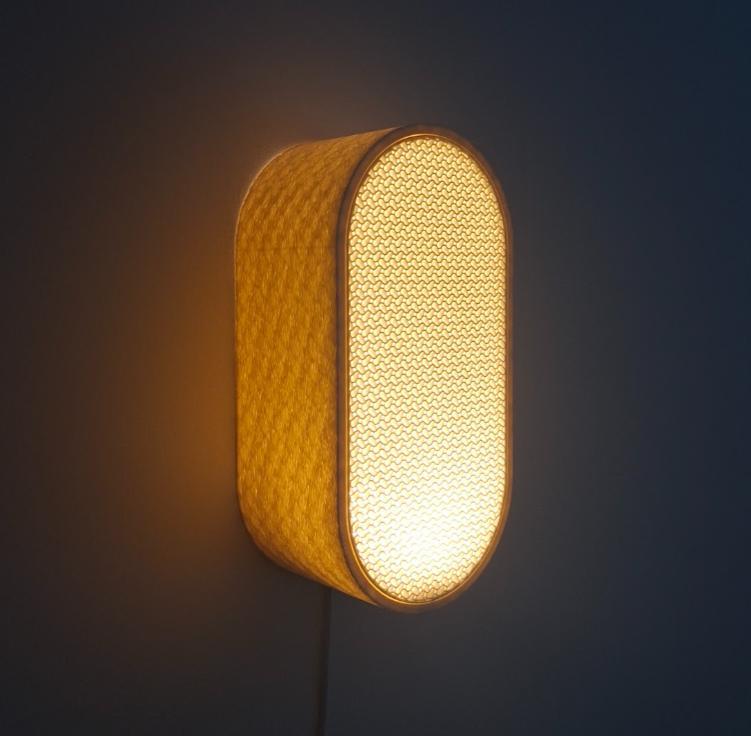 Wall lamp for bambu light