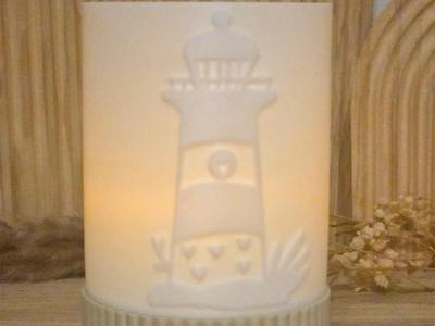 Lighthouse LED Tealight Lantern