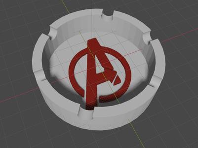 Avengers Ashtray