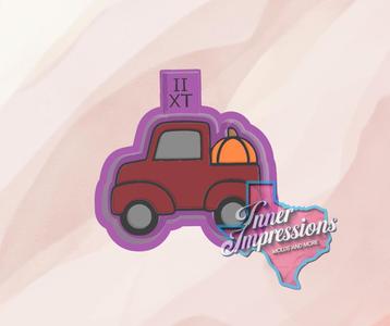 Fall Pumpkin Truck Freshie Mold