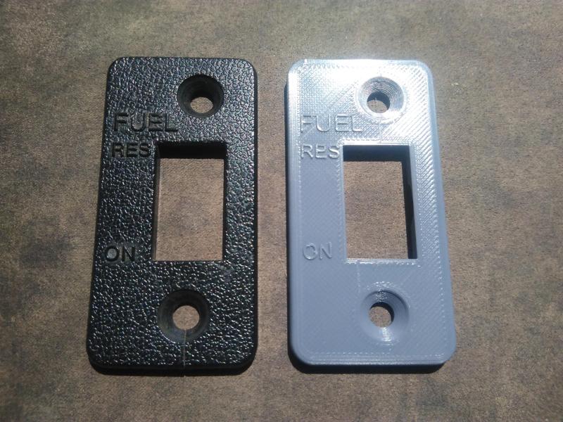 3FV-28365 Yamaha YZF750R Fuel reserve switch shroud