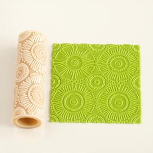 Mini Mandala Circles Texture Roller no.1