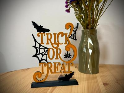 Trick or Treat sign