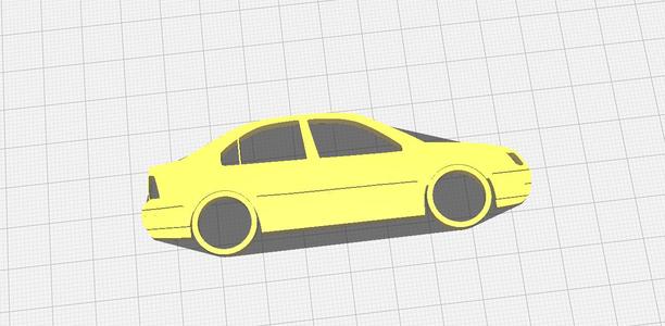 Volkswagen Bora silhouette