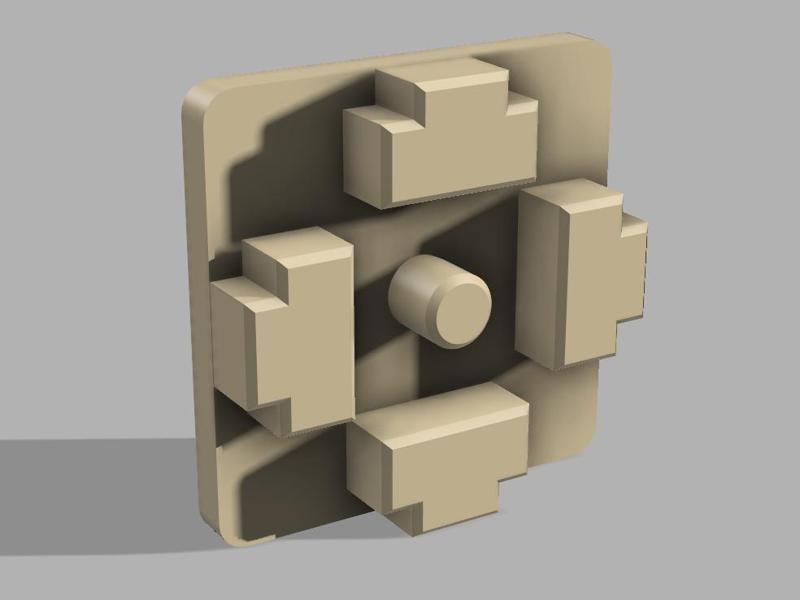Misumi Aluminum Extrusion 15x15 - End Cap Cover
