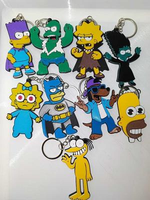 MEGA PACK 84 SIMPSONS KEYCHAINS / MAGNETS / KEYCHAIN (STL AND 3MF)