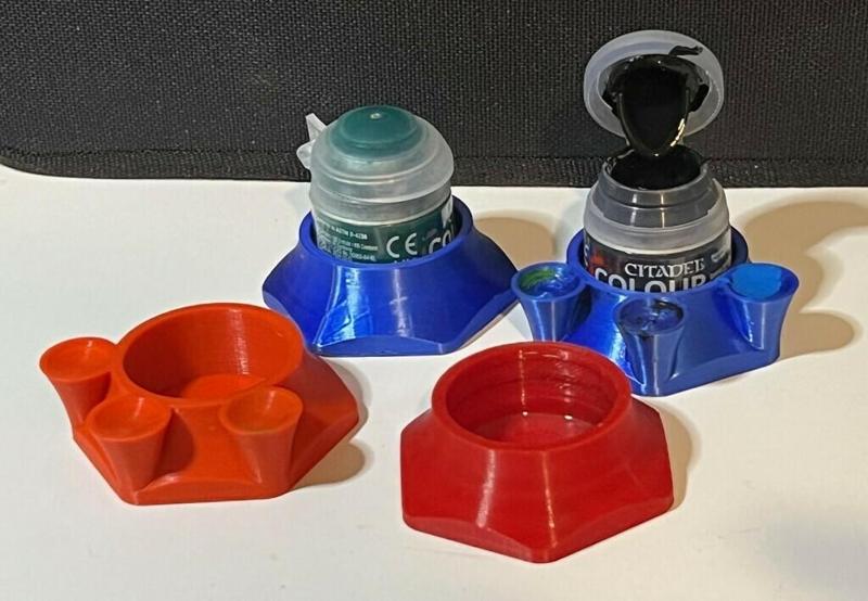 Paint Pot Holder Volcano 33mm