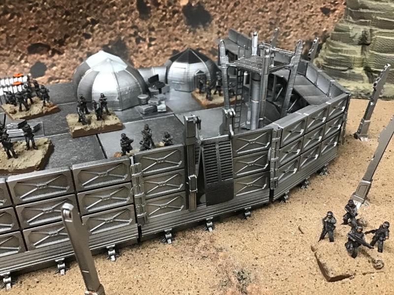 Space Trooper Outpost 15mm