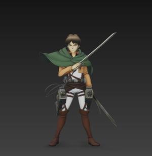 Eren Jaeger - Attack on Titan - 3D Print Model