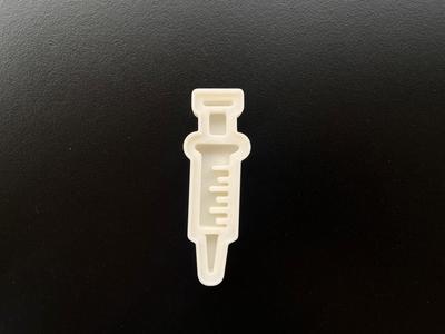 Syringe/Needle Cookie Cutter