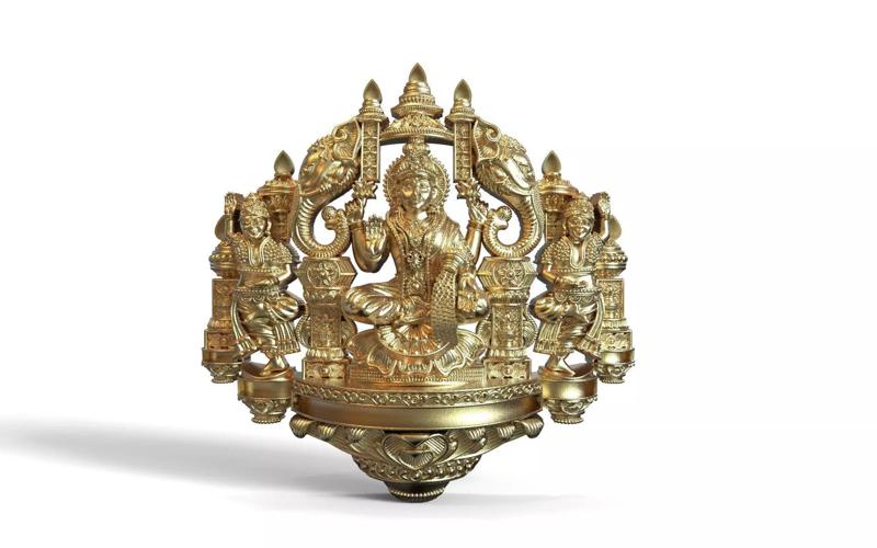 Gaja laxmi pendant
