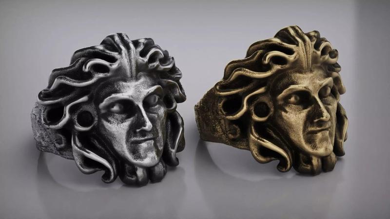 Medusa Ring - Gorgona Ring - Silver Ring