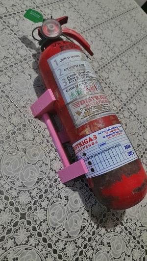 Fire extinguisher support