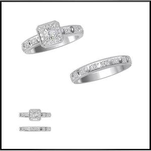 JCD Format Minimalist bridal set rings bridal set ring design