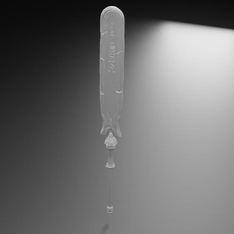 🗡️ Guillotine Blade – Metin2 Inspired 3D Printable Sword FanArt