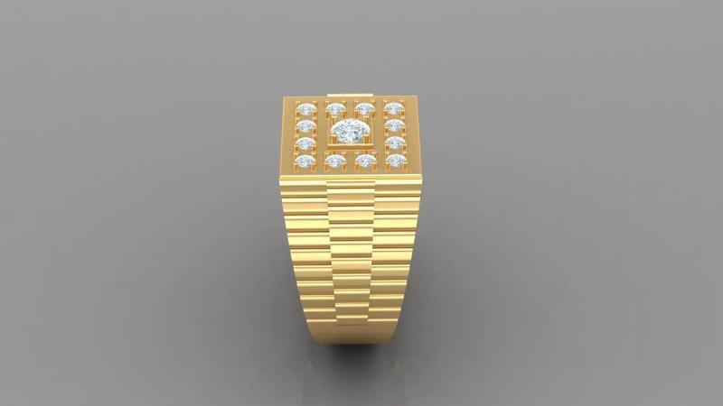 Man Ring Cad MR  208