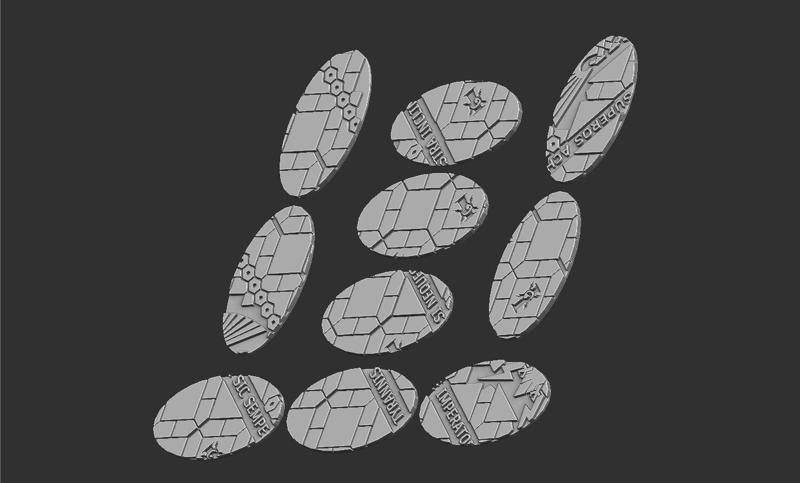 60x35 Oval Base Tops - Imperial Palace