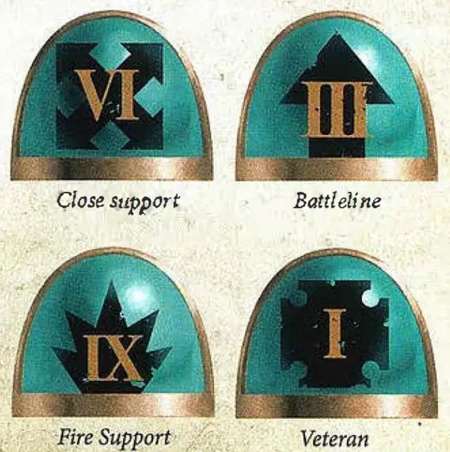 Specialist Markings - Shoulders