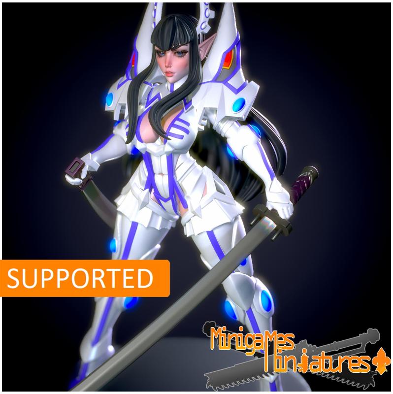 Satsuki avenger anime figurine