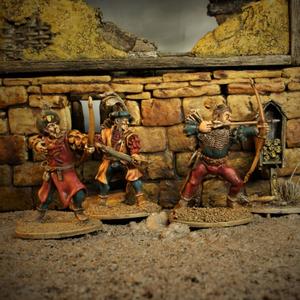 Trio of Flamboyant Archers